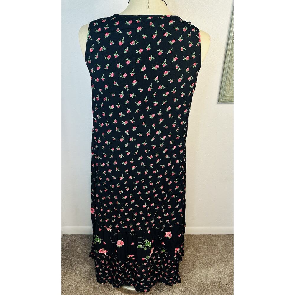 Vintage Victoria Holley Floral Cottage Whimsygoth Dress Petite Small Travel - Picture 2 of 6